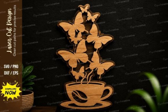 Butterfly Tea Cup Wall Art Laser Cut SVG – A Practical Guide for Creative Projects