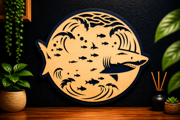 Shark Ocean Scene Laser Cut SVG Design – A Creator’s Guide to Choosing and Using It Right